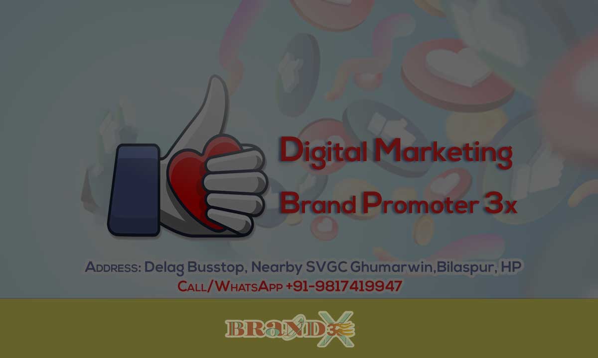 Brand Promoter 3x Poster